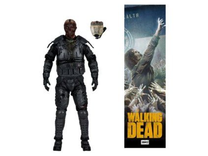 Figurka The Walking Dead Gas Mask Zombie 13cm