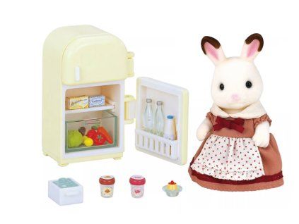 Sylvanian Families 5014 Maminka čokoládových králíků s ledničkou