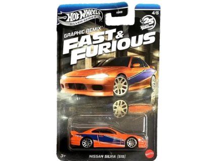 Hot Wheels Silver Series Fast and Furious Nissan Silvia S15