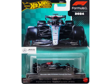 Hot Wheels Premium F1 2024 Mercedes AMG Petronas Formula 1 Team