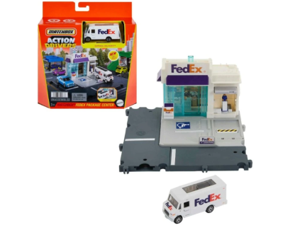 Matchbox Action Drivers Fedex expediční centrum