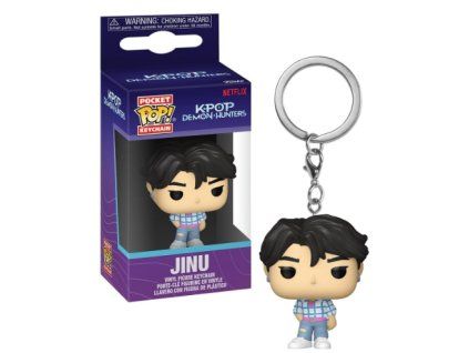 Klíčenka Funko Pocket Pop! KPop Demon Hunters Jinu