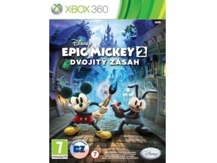 X360 Disney Epic Mickey 2 Dvojitý zásah CZ