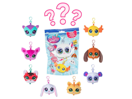 Plyšová klíčenka Littlest Pet Shop Mystery