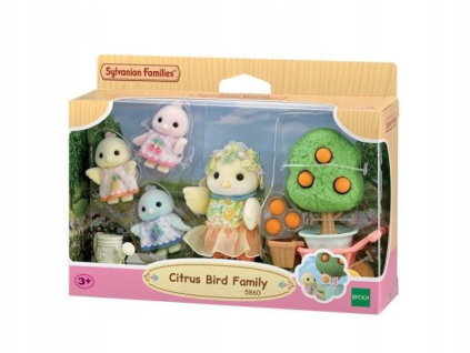 Sylvanian Families 5860 Rodina citronových ptáčků