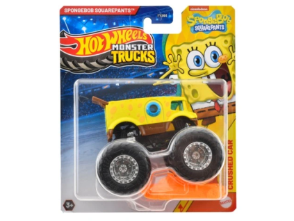 Hot Wheels Monster Trucks Spongebob Squarepants Crushed