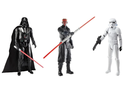 Figurky Star Wars Clash Of The Dark Side Darth Vader, Stormtrooper, Dart Maul