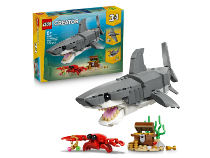 Lego Creator 31381 Divoký žralok s truhlou