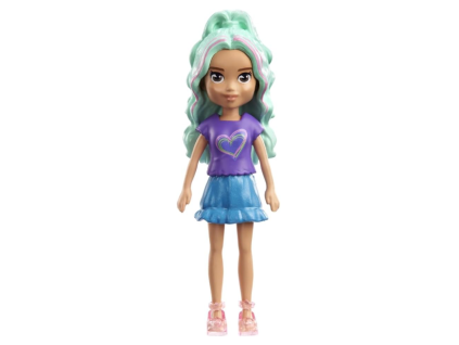Panenka Polly Pocket friend v modrém