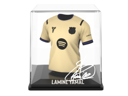 Figurka mini tričko Barcelona Lamine Yamal žluté
