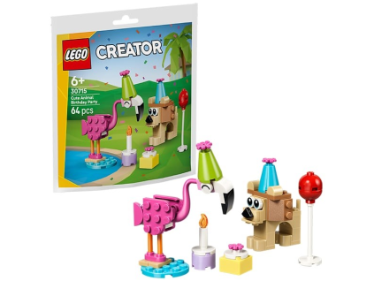 LEGO Creator 30715 Narozeninová oslava roztomilých zvířátek