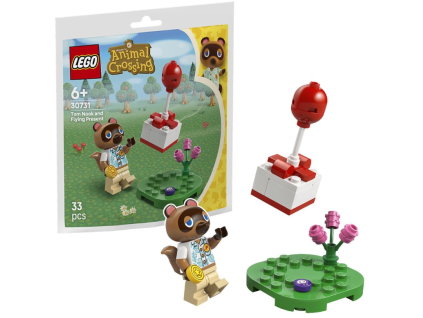 LEGO Animal Crossing 30731 Tom Nook a létající dárek