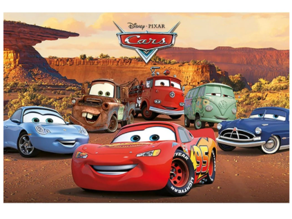 Plakát Disney Cars Postavy 91x61cm