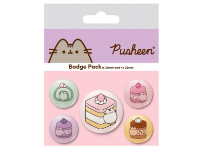Sada odznaků Pusheen Little Treats 5ks