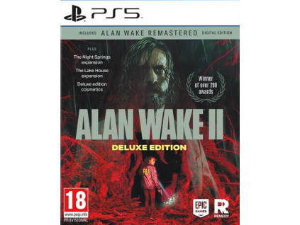 PS5 Alan Wake 2 Deluxe Edition