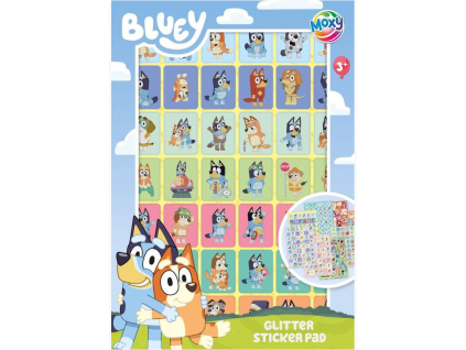Samolepkový blok Bluey A5