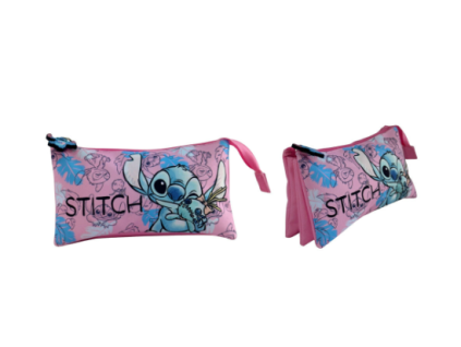 Penál Disney Stitch pouzdro růžové V2