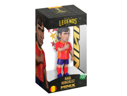 Figurka Minix Football Legends Spain Raul Gonzales