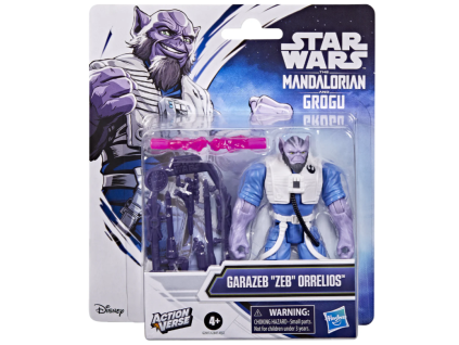Figurka Disney Action Verse Star Wars The Mandalorian And Grogu Garazeb zeb Orrelios