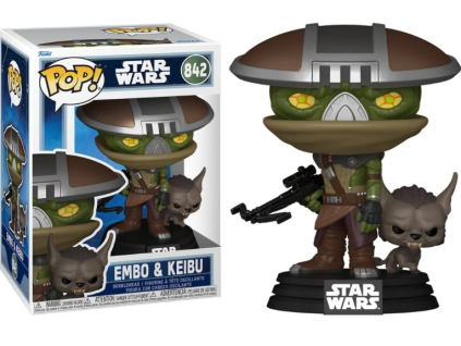Funko Pop! 842 Star Wars Embo and Keibu