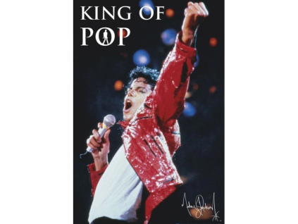 Plakát Michael Jackson King of Pop