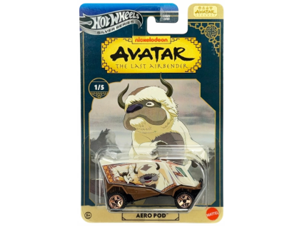 Hot Wheels Silver Series Avatar The Last Airbender Aero Pod