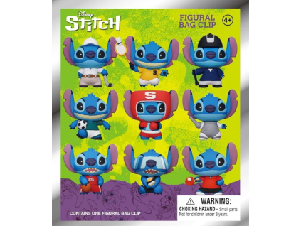 Přívěšek na tašku Disney Lilo a Stitch Stitch Sport 3D
