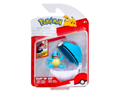 Pokémon Clip N Go Squirtle with Lure Ball