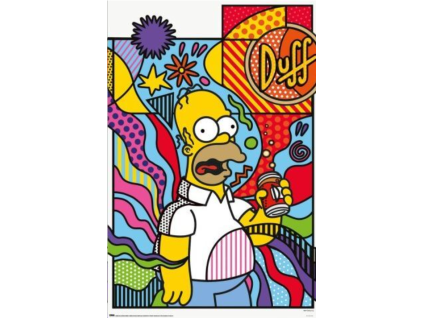 Plakát The Simpsons Donut
