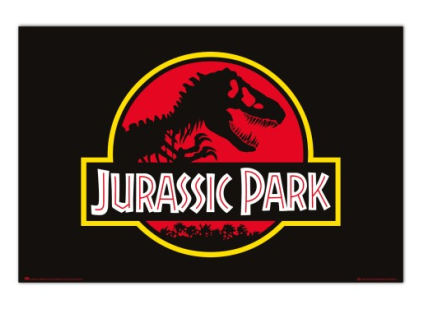 Plakát Jurský Park Logo