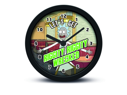 Stolní hodiny Rick a Morty