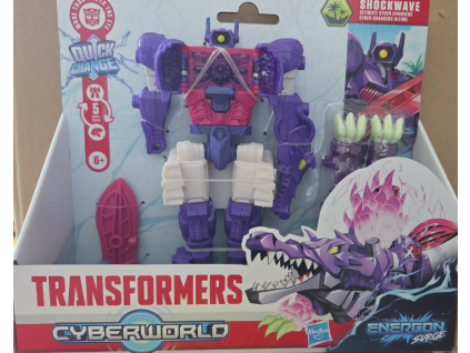 Figurka Transformers Cyberworld Energon Surge Shockwave Dino