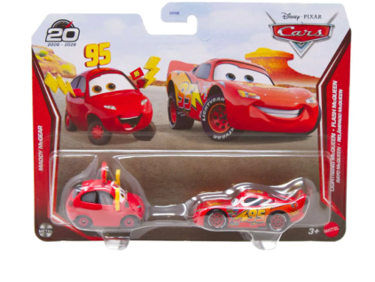 Disney Cars Maddy Mcgear a Lighting Mcqueen