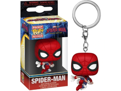 Klíčenka Funko Pocket Pop! Marvel Spider Man Brand New Day Spider Man