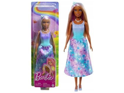 Barbie Pohádková princezna fialová
