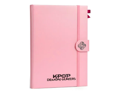 Zápisník se sponou A5 KPop Demon Hunters Premium
