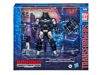 Figurky Transformers War From Cybertron Covert Agent Ravage Decepticon Forever Ravage 13cm