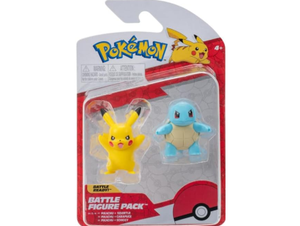 Figurky Pokémon Battle Pack Squirtle a Pikachu