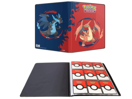 Album A4 Pokémon Megacharizard X a Y 9 kapes