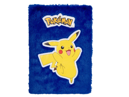 Plyšový zápisník Pokémon Pikachu