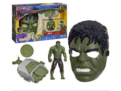 Maska s figurkou Marvel Spider Man Brand New Day Hulk