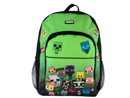 Batoh Minecraft Characters zelený 40cm