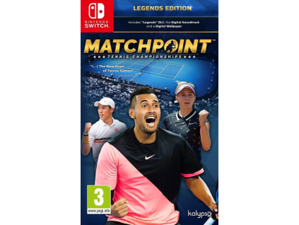 Switch Matchpoint Tennis Championships Legends Edition CZ
