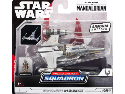 Vozidlo Star Wars Medium N1 with Mando 13cm