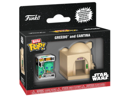 Funko Bitty Pop! Town Star Wars Greedo and Cantina