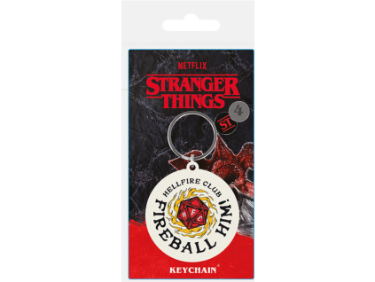 Klíčenka Stranger Things Fireball Him