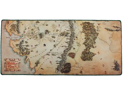 Podložka pod myš The Lord of the Rings Middleearth Map