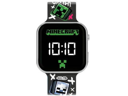 Hodinky Peers Hardy Minecraft LED
