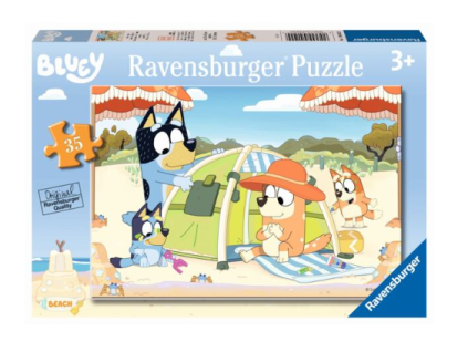 Puzzle Bluey na pláži 35dílků