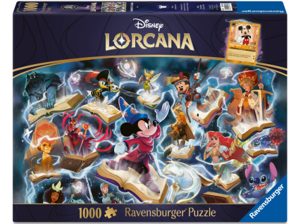Puzzle Disney Lorcana Glimmers of the Realm 1000 dílků